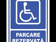 Parcare Rezervata Persoanelor cu Handicap